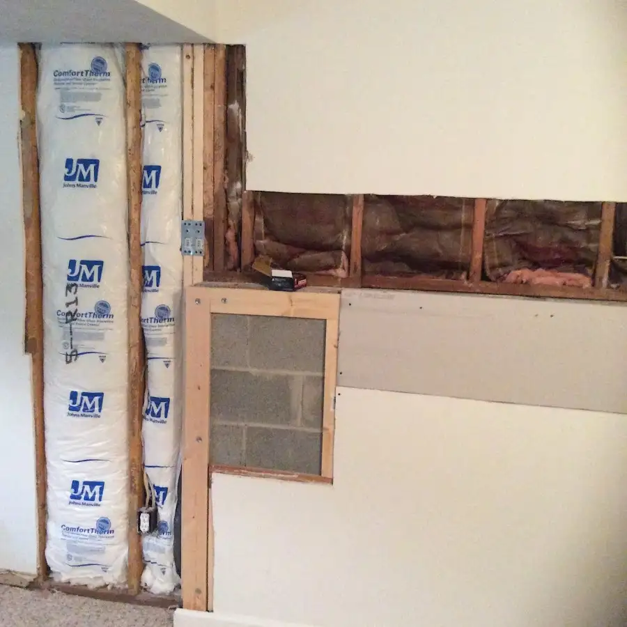 Wall insulation replacement during Contents Cleaning & Restoration in Copperas Cove